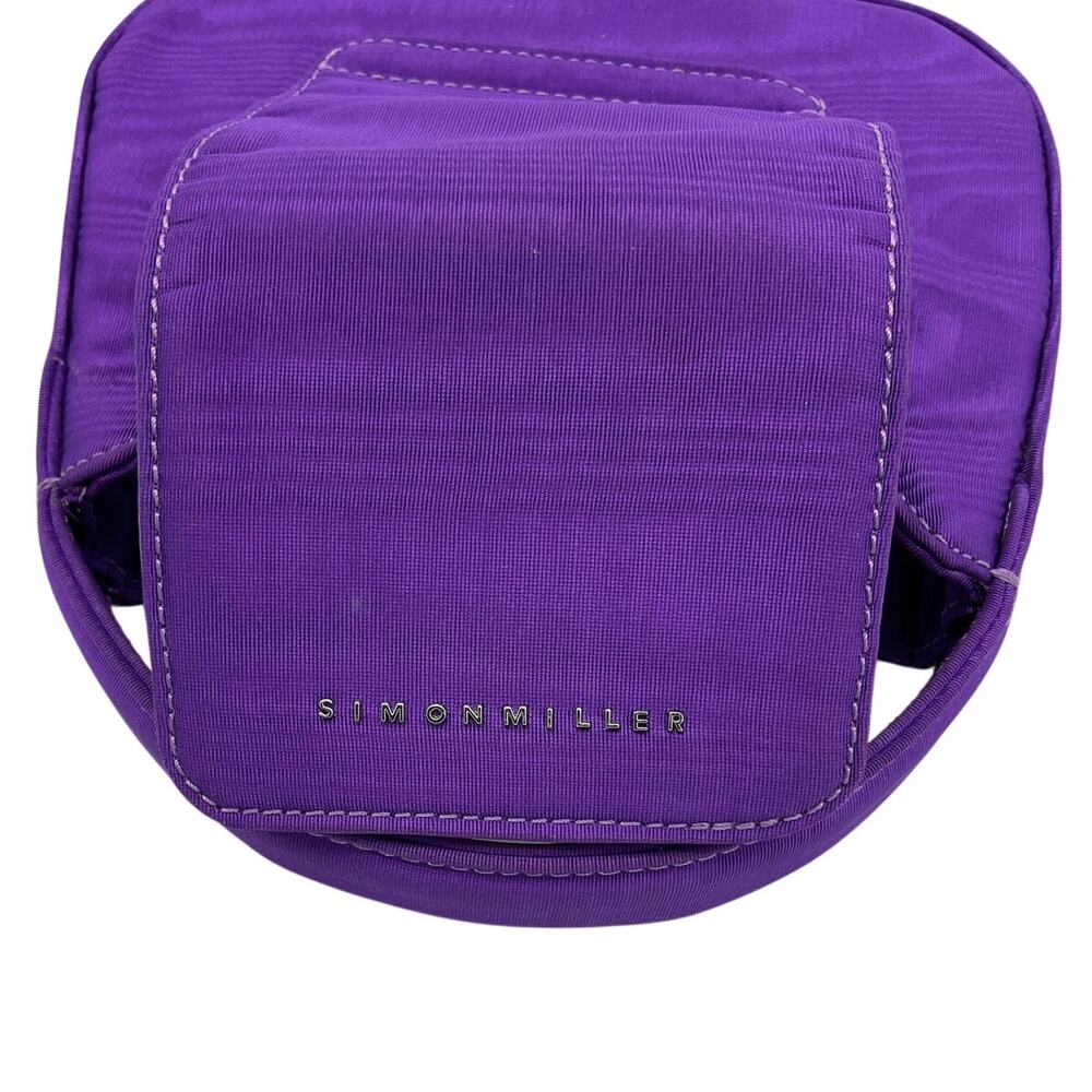 Simon Miller Chic Purple Mini Retro Shoulder Bag - Picture 4 of 5